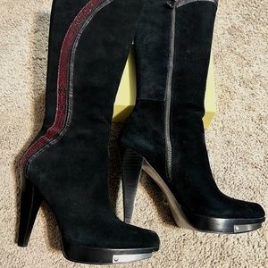 Rare Carlos Santana Suede Boot